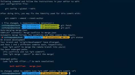 automatic merge failed|how to fix merge conflict git.